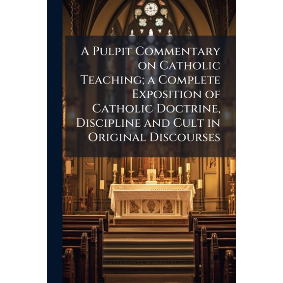 A Pulpit Commentary on Catholic Teaching; a Complete Exposition of Catholic Doctrine, Discipline and Cult in Original Discourses : 1 (Paperback)