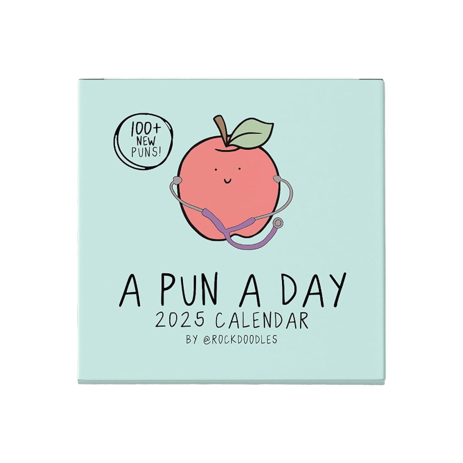 A Pun A Day 2025 Calendar, Punny Daily Desk Calendar Funny Calendar