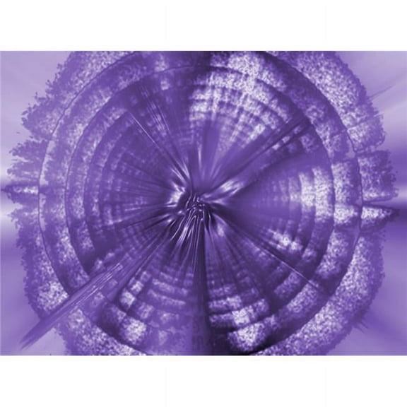A Purple Circle Poster Print by Tim Antoniuk, 32 x 24 - Large