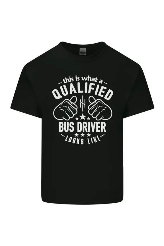 A Qualified Bus Driver Looks Like T-Shirt