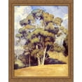 thumbnail image 1 of A Queen of Gums 28x36 Large Gold Ornate Wood Framed Canvas Art by Tom Roberts, 1 of 2
