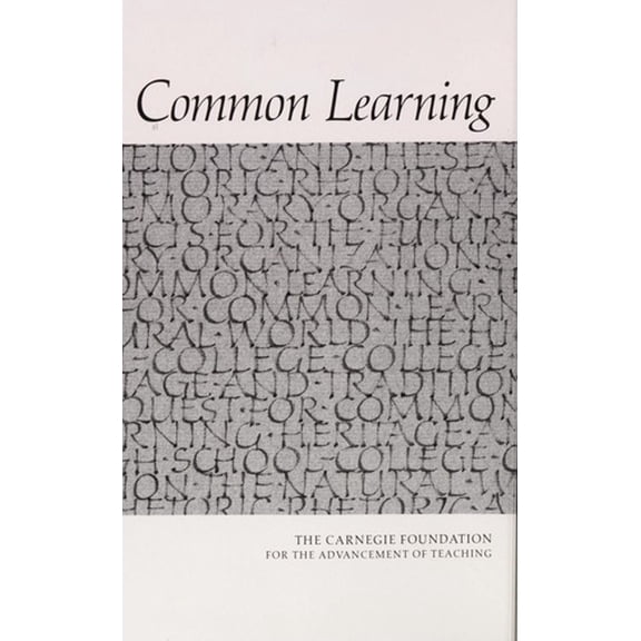 Pre-Owned A Quest for Common Learning : The Aims of General Education (Paperback) 9780931050183