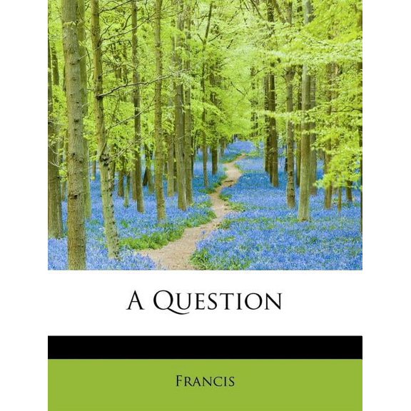 A Question (Paperback)
