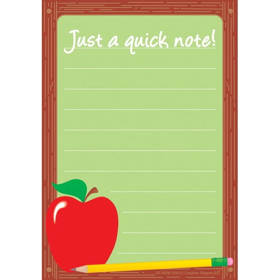 A Quick Note Notes and Quotes, 35 sheets, 5in x 3.5in