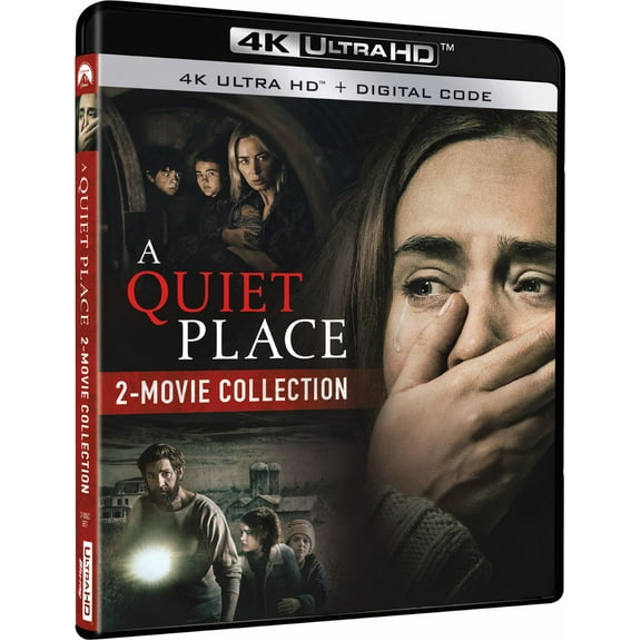 A Quiet Place 2-Movie Collection (Includes: A Quiet Place, A Quiet Place Part II) (4K Ultra HD + Digital Copy)