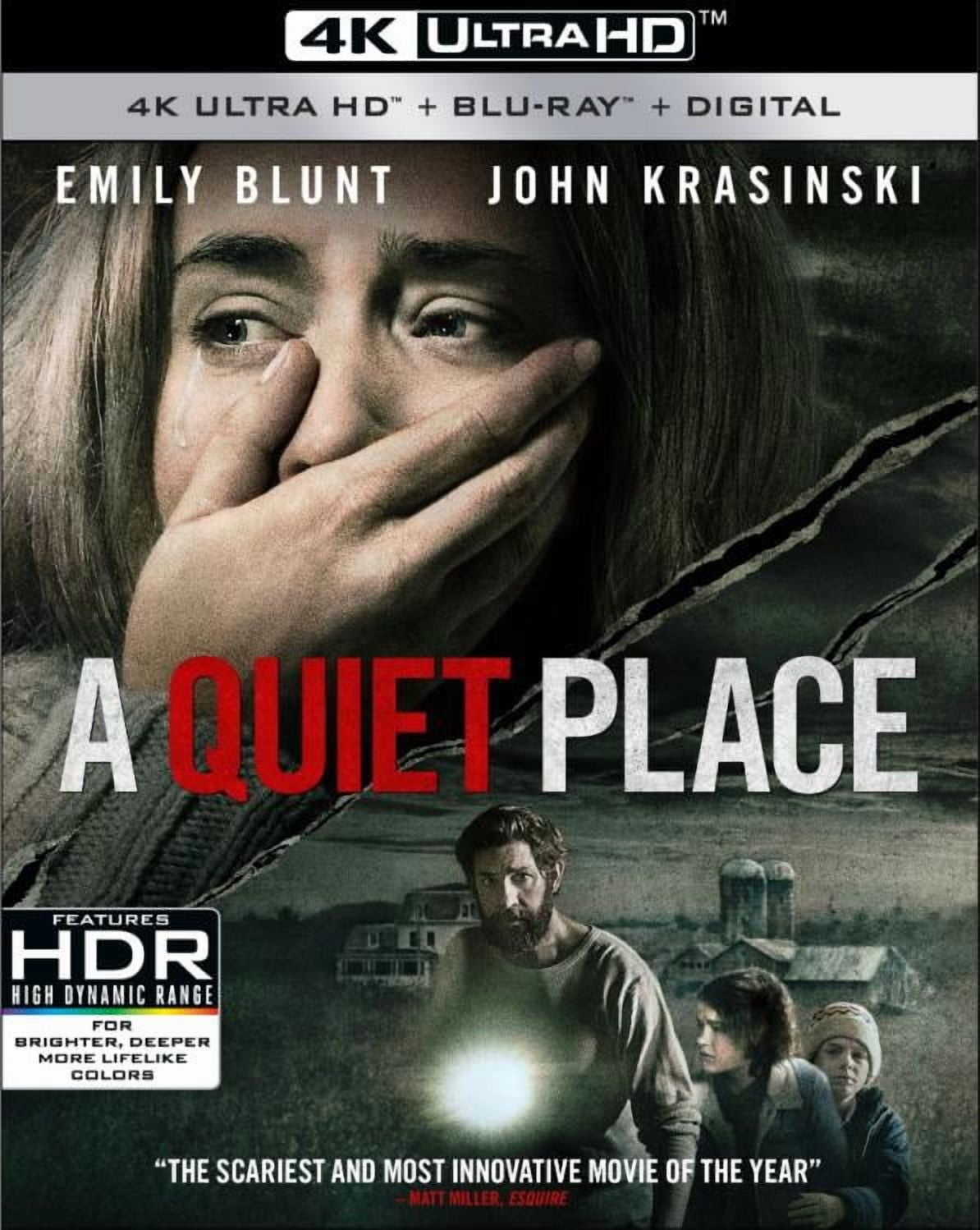 PARAMOUNT A Quiet Place (4K Ultra HD + Blu-ray + Digital) (VUDU Instawatch Included)
