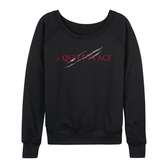 A Quiet Place - Movie Poster - Women's French Terry Pullover Sweatshirt
