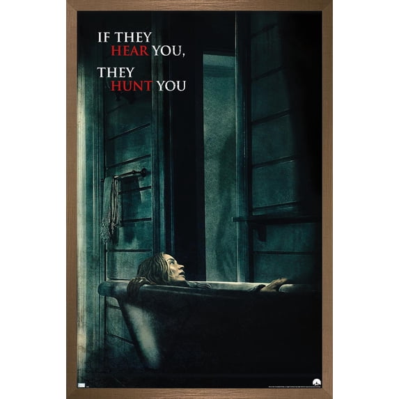 A Quiet Place - One Sheet Wall Poster, 14.725" x 22.375" Framed