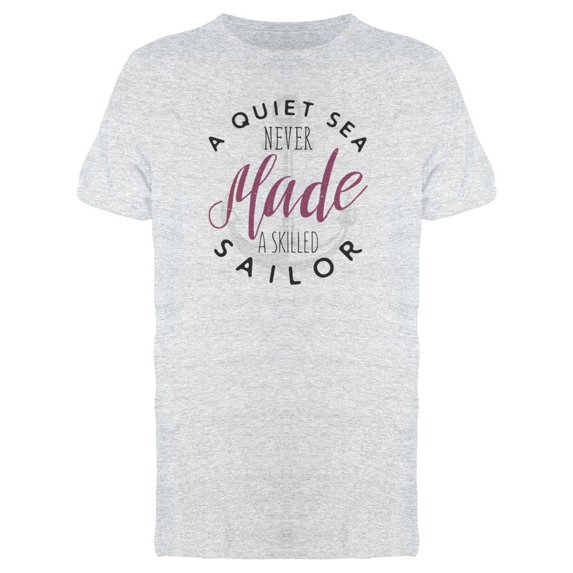 A Quiet Sea Sailor Logo Tee Men's -Image by Shutterstock