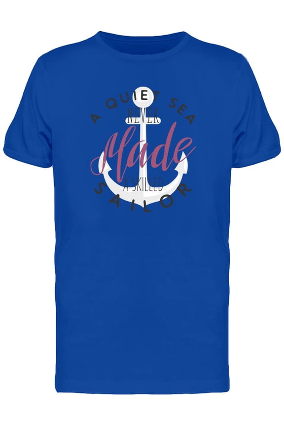 A Quiet Sea Sailor Logo Tee Men's -Image by Shutterstock
