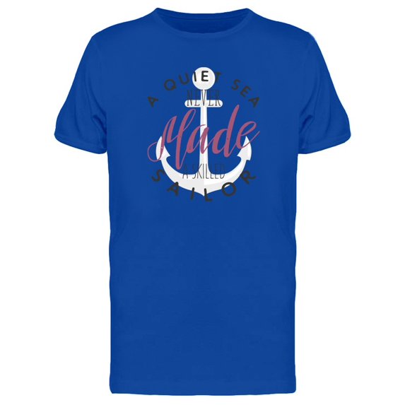 A Quiet Sea Sailor Logo Tee Men's -Image by Shutterstock