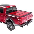 thumbnail image 1 of A.R.E. Fusion Painted Hard Fold Truck Bed Tonneau Cover | AR22019L-YZ | fits 2015-2020 Ford F150 5' 6inches bed, Paint Code: YZ Oxford White, 1 of 7