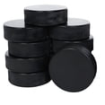 thumbnail image 1 of A&R Official Size & Weight Game / Practice Ice Hockey Pucks, Black - 10 Pack, 1 of 2