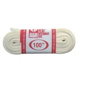 A&R Sports Figure Skate Laces, 100" - White