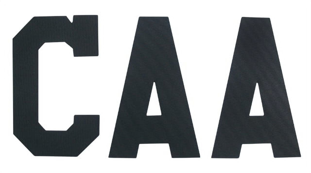 A&R Sports Ice Hockey Jersey 4" Captain Letters (1 C, 2 A's), Heat ...