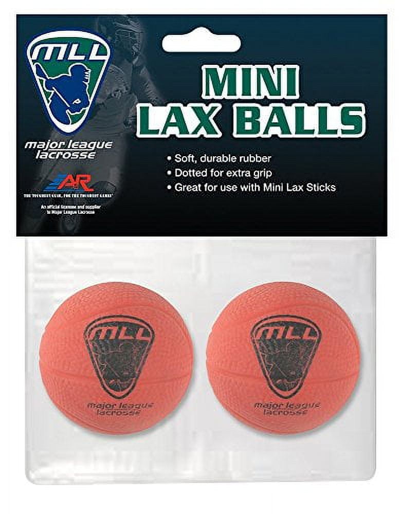 A&R Sports Major League Lacrosse Mini Lax Balls (Pack of 2)