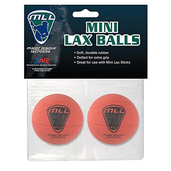 A&R Sports Major League Lacrosse Mini Lax Balls (Pack of 2)