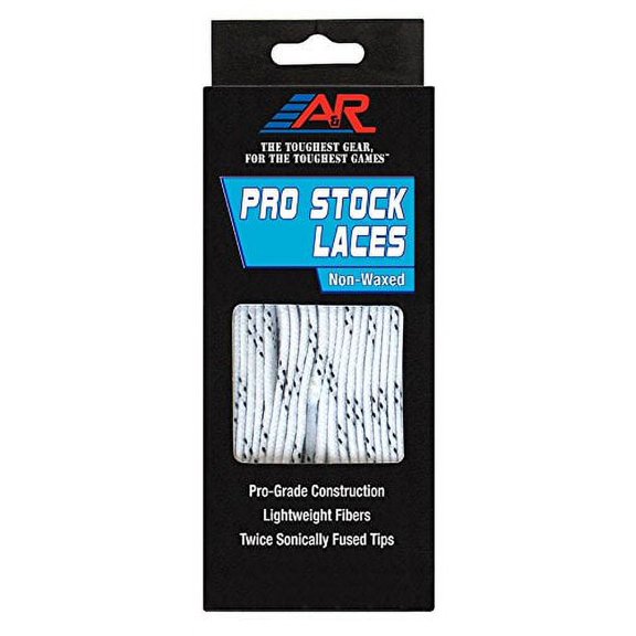 A&R Sports Pro-Stock Laces White 120"