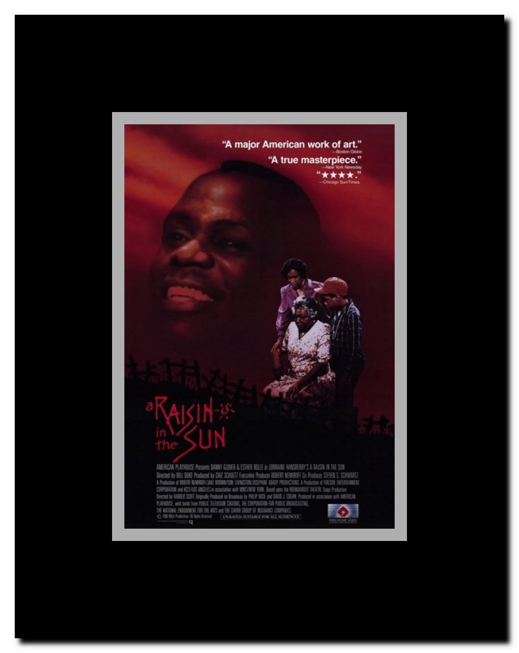 A Raisin in the Sun Framed Movie Poster