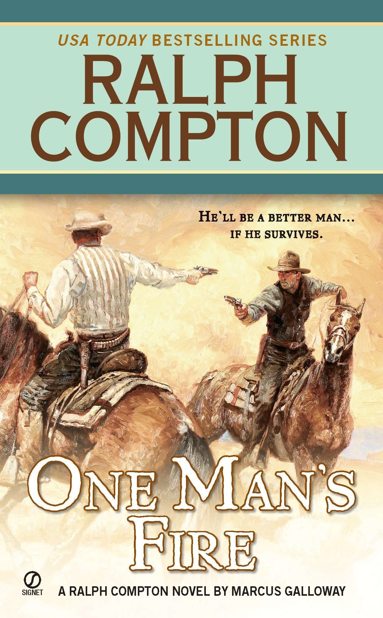 A Ralph Compton Western: Ralph Compton One Man's Fire (Paperback) - image 1 of 1