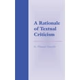 thumbnail image 1 of A Rationale of Textual Criticism, (Paperback), 1 of 1