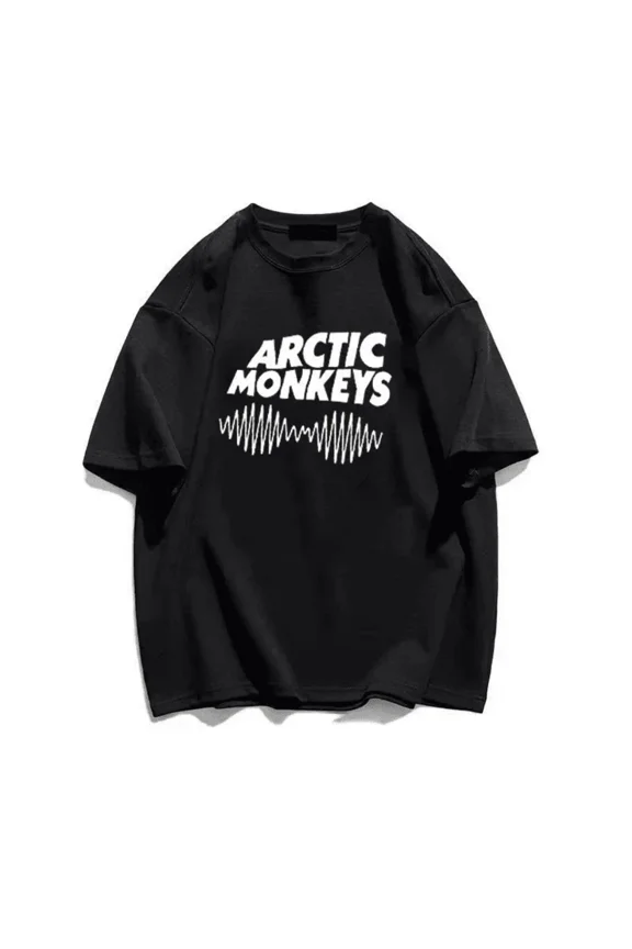 A-Rctic Monkeys Clothes T Shirt Male Manga Casual 2022 Y2k White T Shirt T Shirt Clothes Manga