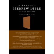 A Readers Hebrew Bible Second Edition, Hardcover