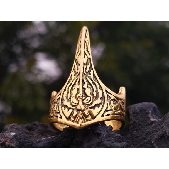 A++ Real Black Magical 9430 Spells Ring Wealth Lottery Money | Most Powerful & Divine