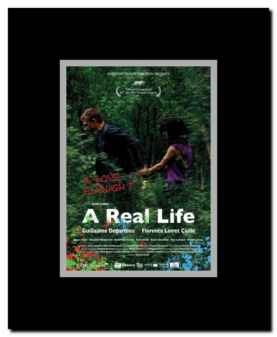 A Real Life Framed Movie Poster
