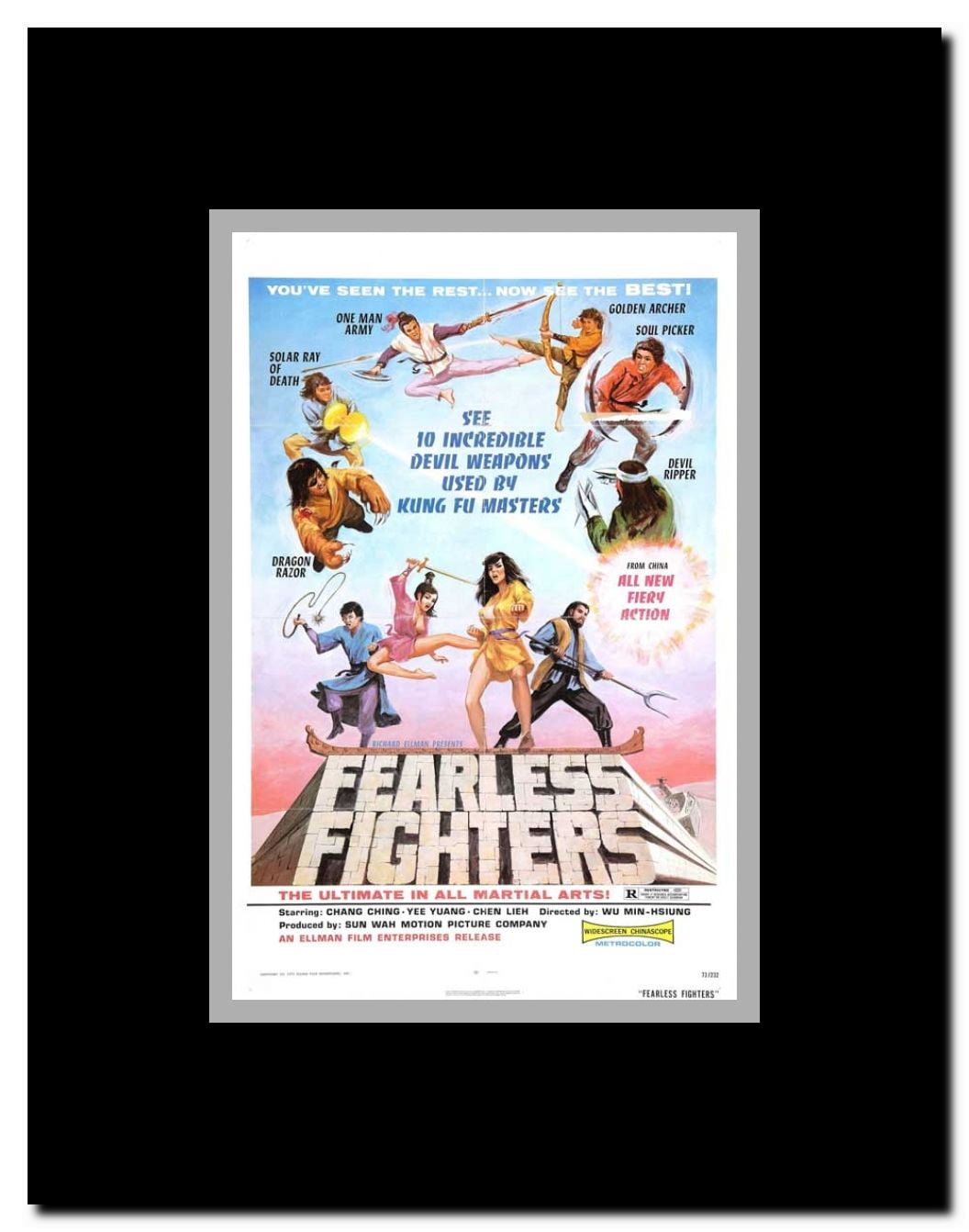 A Real Man Framed Movie Poster