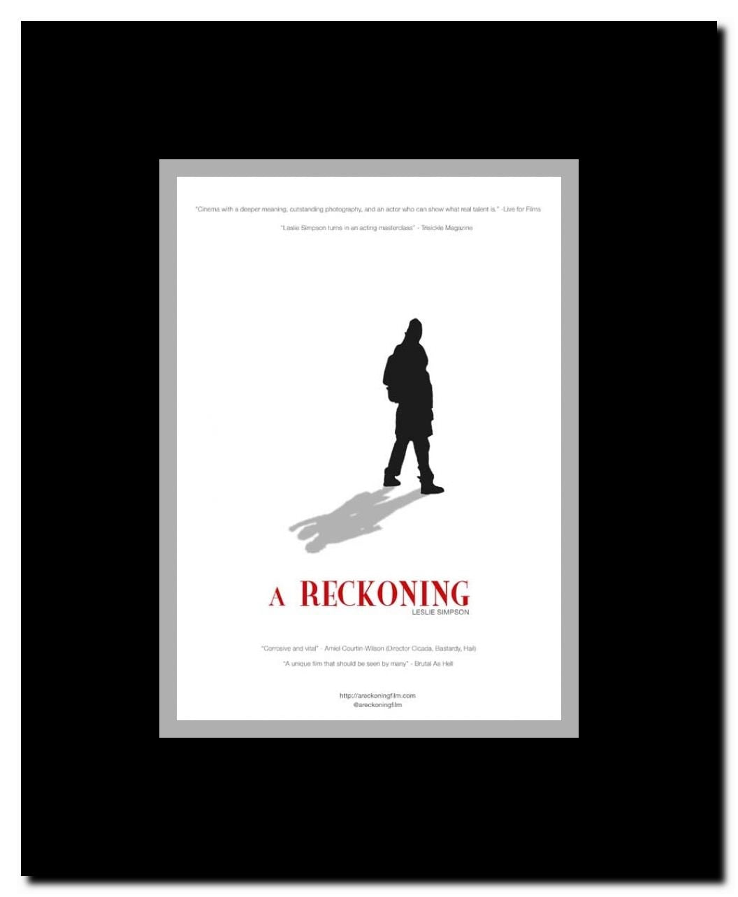 A Reckoning Framed Movie Poster