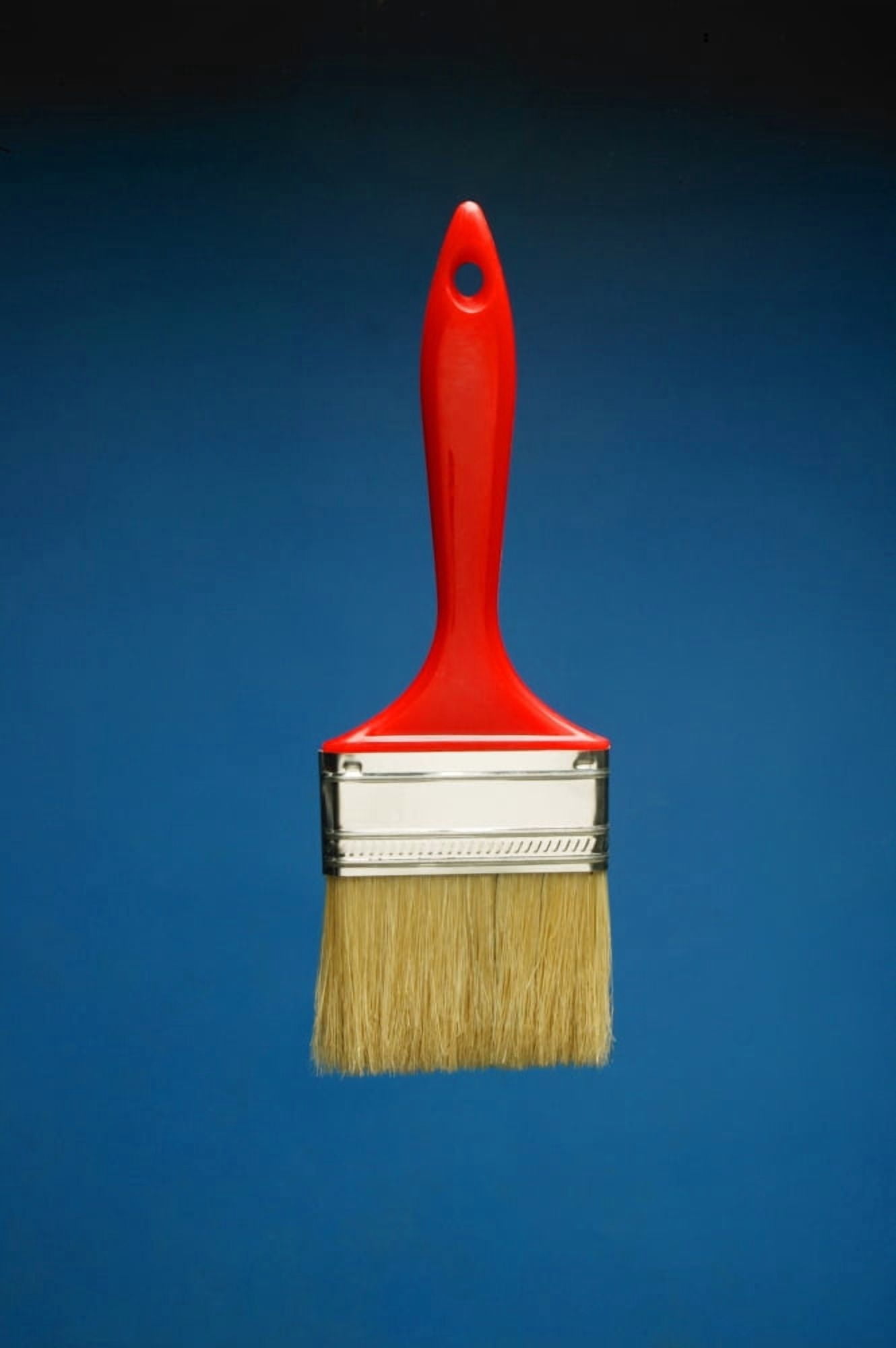 A Red Paintbrush Canvas Art - Leah Hammond Design Pics (11 x 17)