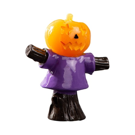 A Resin Halloween Figurines Miniature Decorations, Party Supplies With Spooky Statues, Collectible Props For Desktop