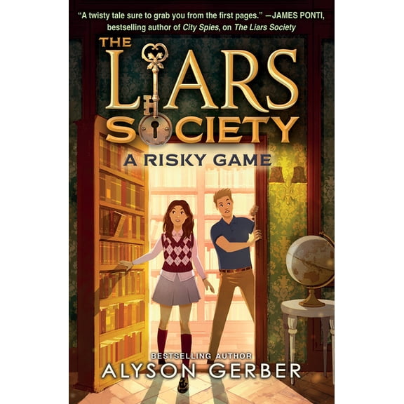 A Risky Game (the Liars Society #2), (Hardcover)