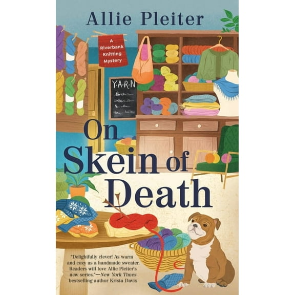 A Riverbank Knitting Mystery On Skein of Death, (Paperback)