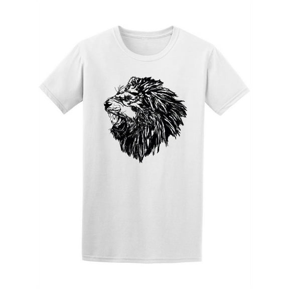 A Roaring Lion Side Look T-Shirt Men -Image by Shutterstock, Male x-Large