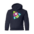 thumbnail image 1 of A Rocket In Space Hoodie Juniors -Image by Shutterstock,  Large, 1 of 4