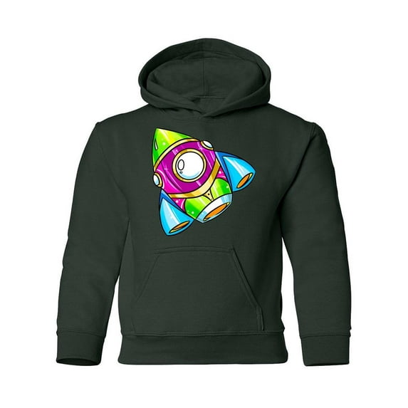 A Rocket In Space Hoodie Juniors -Image by Shutterstock, x-Large