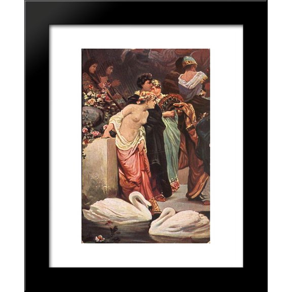 A Roman Bacchanal (detail) 20x24 Framed Art Print by Wilhelm Kotarbinski