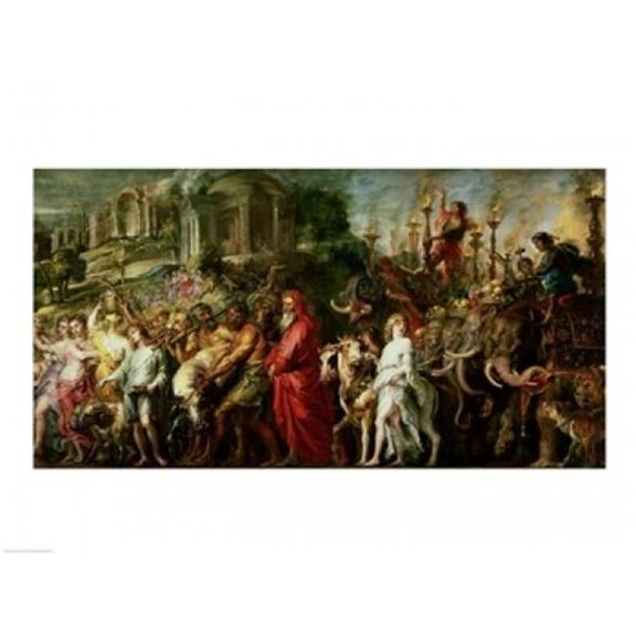 A Roman Triumph C.1630 Poster Print by Peter Paul Rubens - 36 x 24 in. - Large