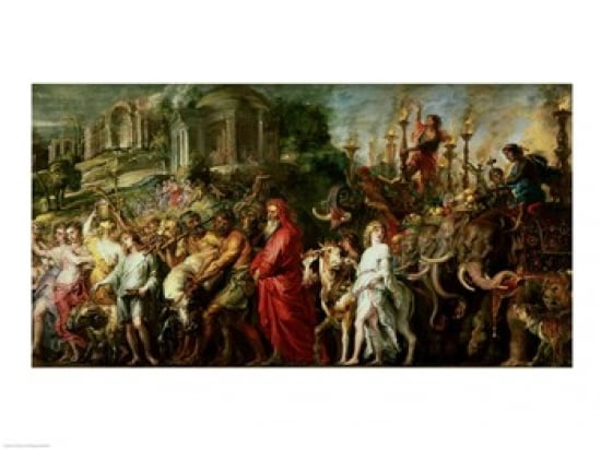 A Roman Triumph c1630 Canvas Art - Peter Paul Rubens (24 x 18)