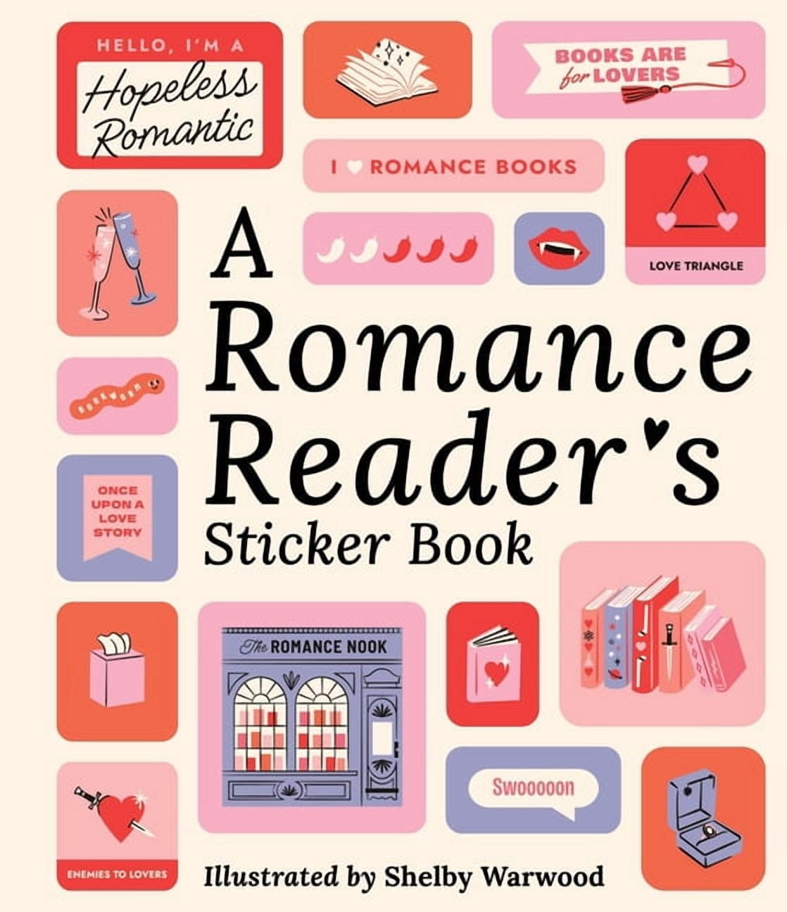 A Romance Reader's Sticker Book, (Hardcover) - Walmart.com