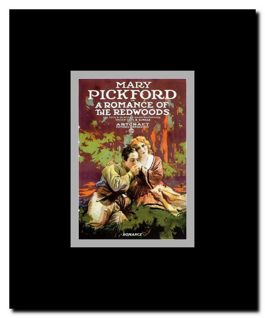 A Romance of the Redwoods Framed Movie Poster
