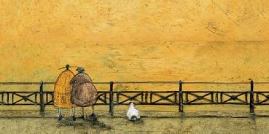 A Romantic Interlude Canvas Art - Sam Toft (24 x 48)