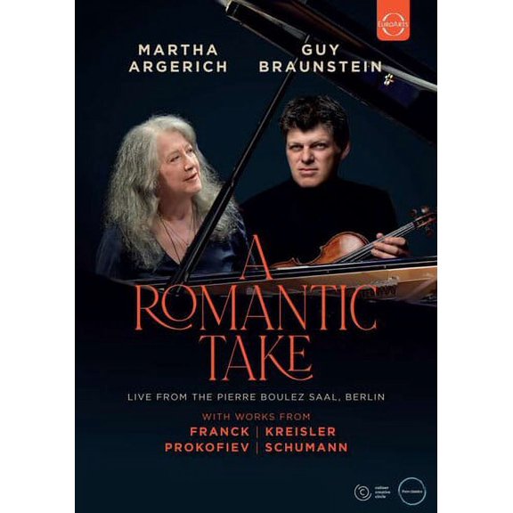 A Romantic Take - Martha Argerich & Guy Braunstein in Concert (DVD), Euroarts, Special Interests