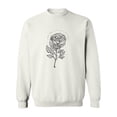 thumbnail image 1 of A Rose Sweatshirt Men -Image by Shutterstock, Male 5X-Large, 1 of 4