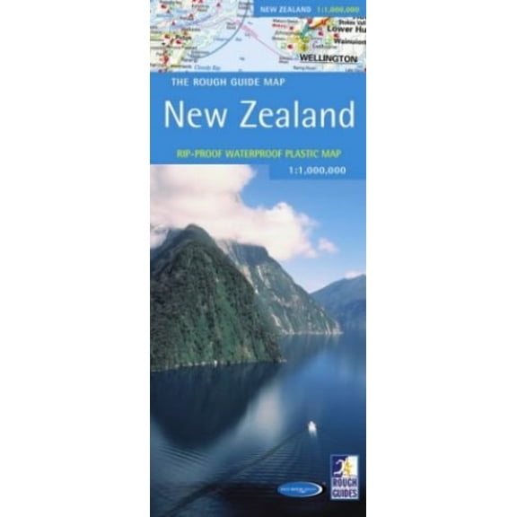 Pre-Owned A Rough Guide Map New Zealand Paperback