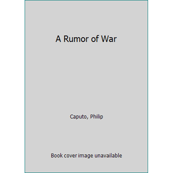 Pre-Owned A Rumor of War