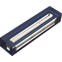 A&S Mezuzot Clear Mezuzah Case in Acrylic-Lucite Design Waterproof Judiaca Gifts Modern Home Prosperity Decor (Navy, 6 Inches)