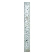 A&S Mezuzot Modern Glass Mezuzah Case in Shatterd Glass Design Waterproof Judiaca Door Mezuzah Home Blessing and Protection Cover (Light Blue, 6 Inches)